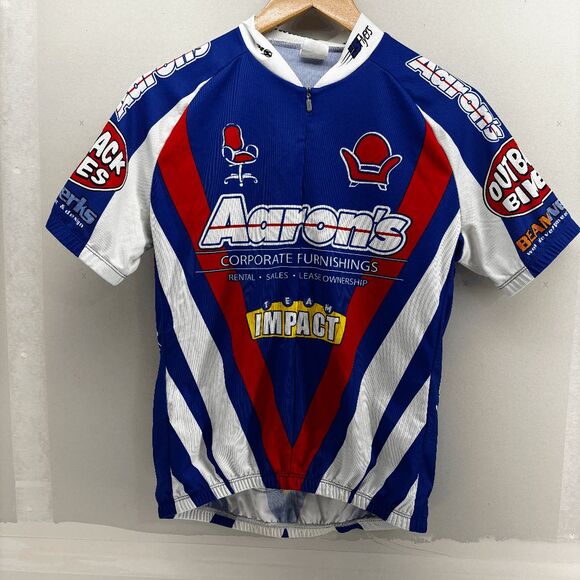 Bianchi Aarons Corporate Furnishings Outback Bikes Sugoi Bike Jersey Mens Medium - Picture 3 of 4